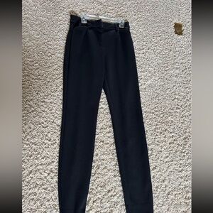 Express Black Trousers 2R Skinny High Rise